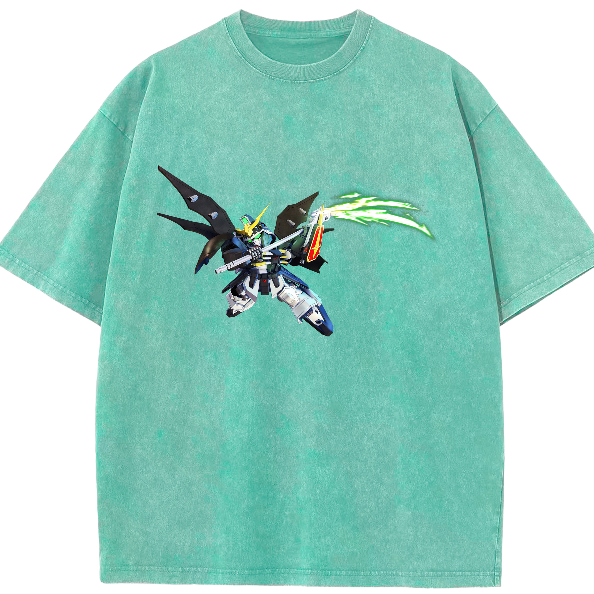 （画像用） 機動戦士ガンダム Mobile Suit Gundam 綿100% ヴィンテージ風 半袖Tシャツ（フロントプリント）